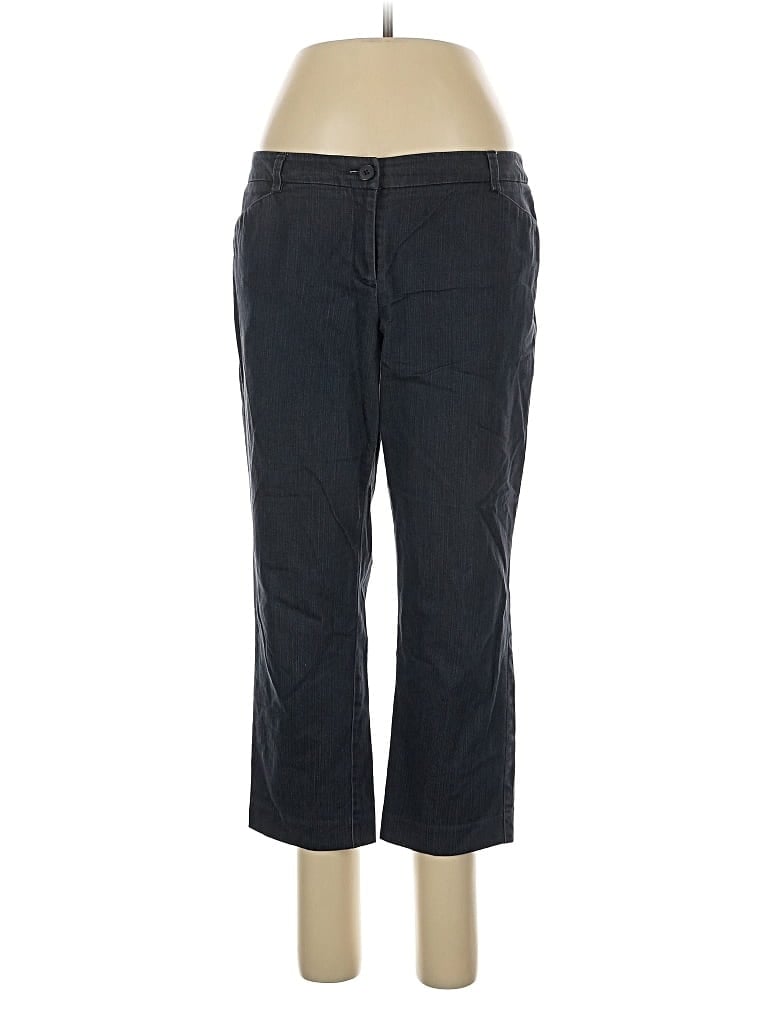 Pre-owned New York And Company Casual Pants In Gray