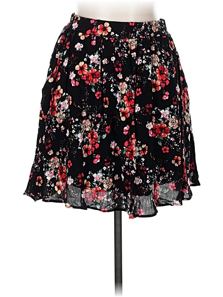 Pre-owned French Grey Casual Skirt In Black