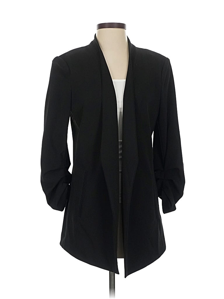 Pre-owned Dkny Blazer Jacket In Black