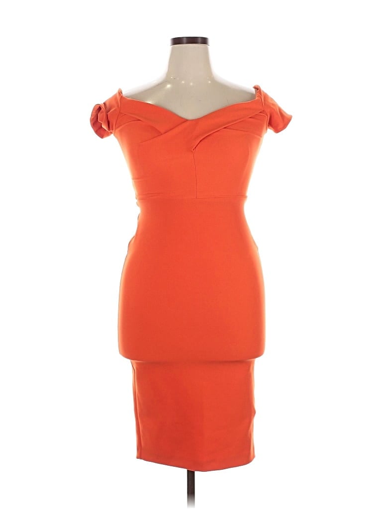 Pre-owned River Island Cocktail Dress In Orange