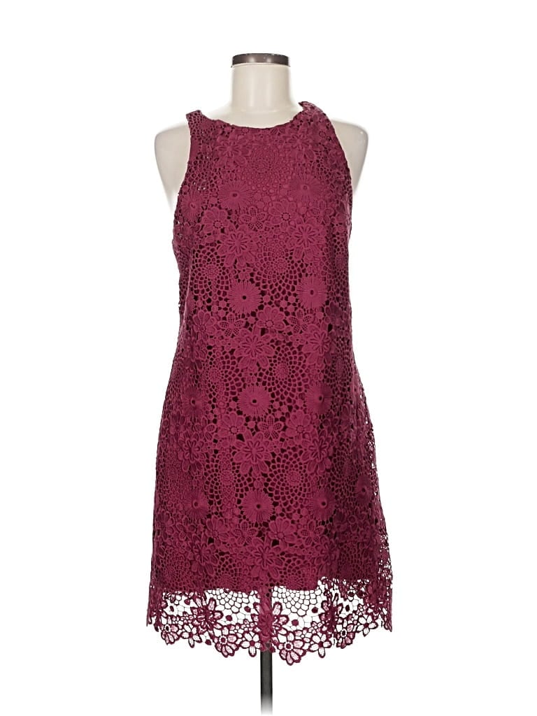 Pre-owned Wayf Cocktail Dress In Burgundy