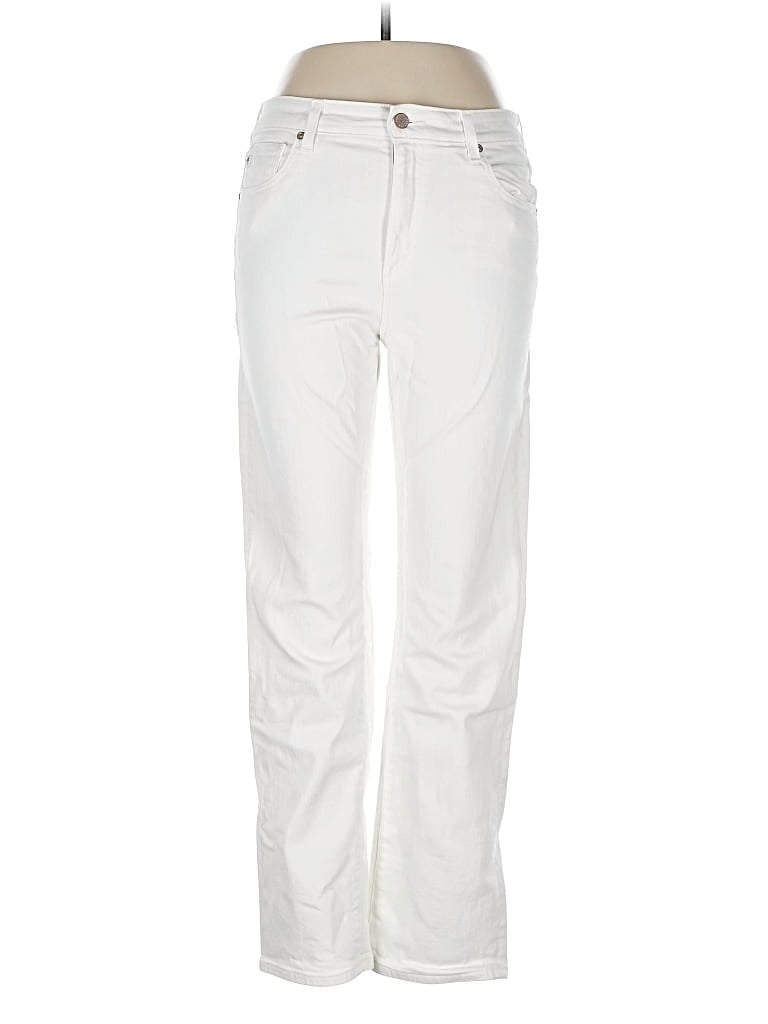 Pre-owned Adriano Goldschmied Jeans In White