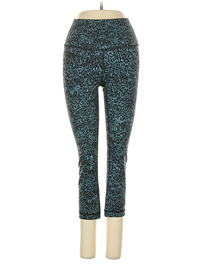 Pre-owned Lululemon Athletica Active Pants In Blue