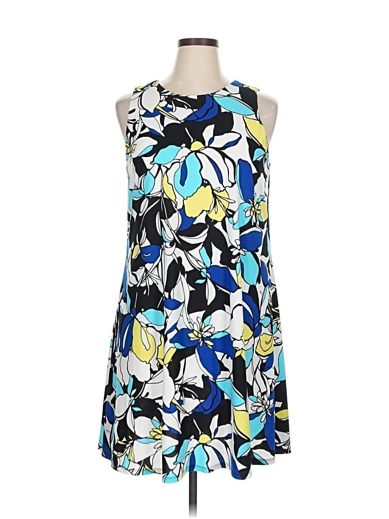 Pre-owned Kasper Casual Dress In Blue