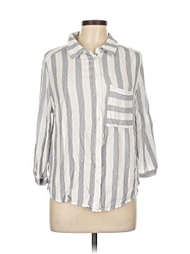 Workshop Republic Clothing 3/4 Sleeve Button Down Shirt