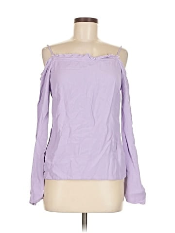 Topshop Boutique Long Sleeve Blouse (view 1)