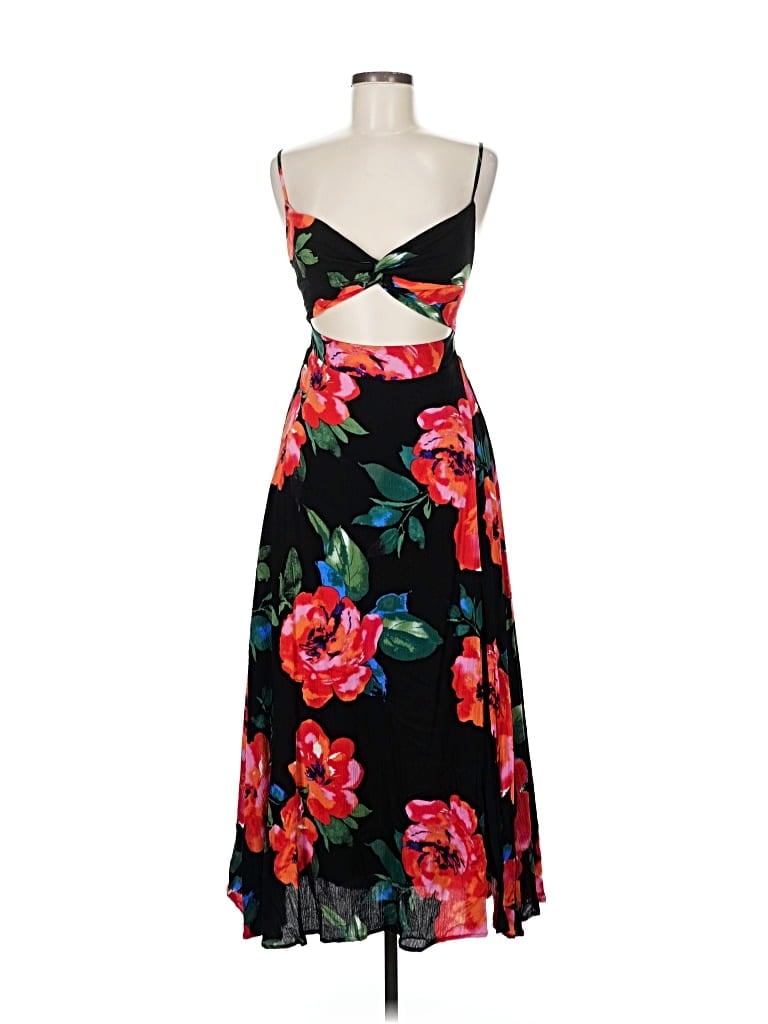 Pre-owned Lulus Cocktail Dress In Black