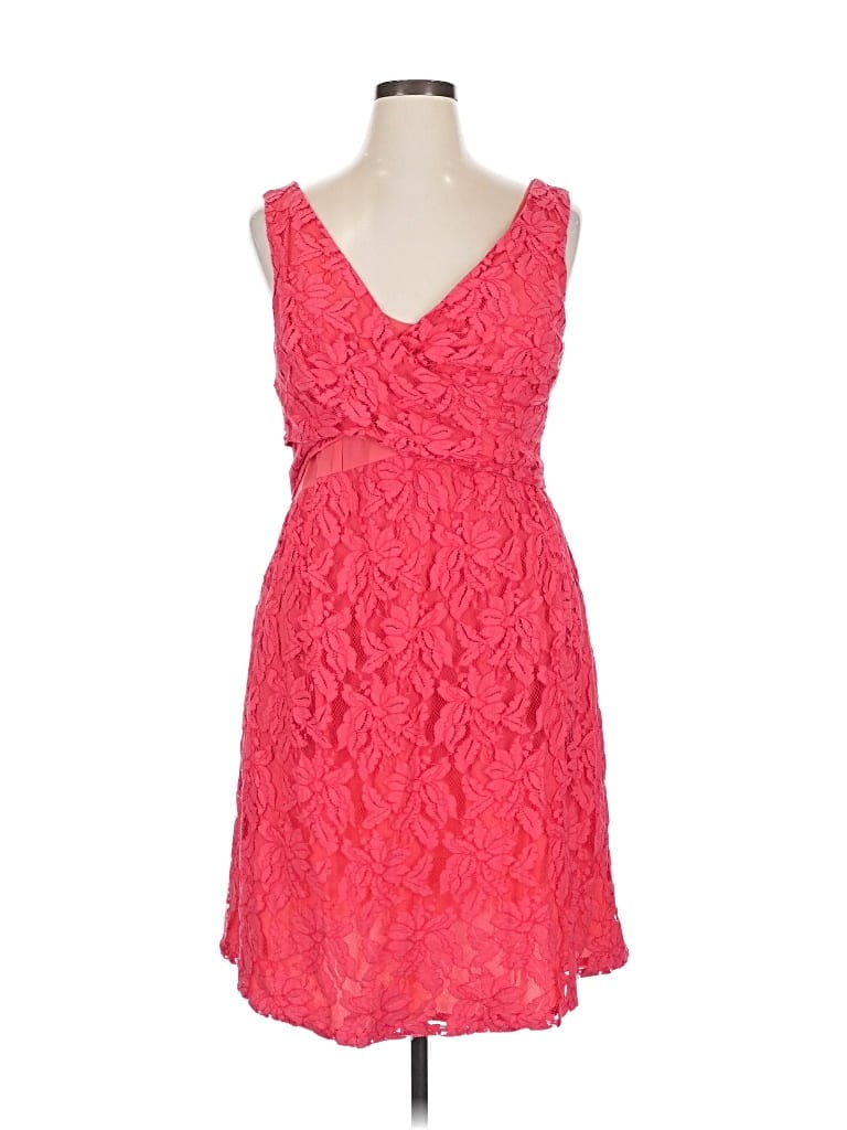 Click to view more detailed imagery on our partner's website Pre-owned Donna Morgan Cocktail Dress In Pink