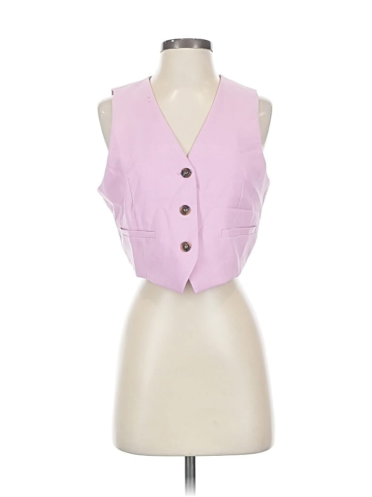 Pre-owned Love Tree Vest In Purple