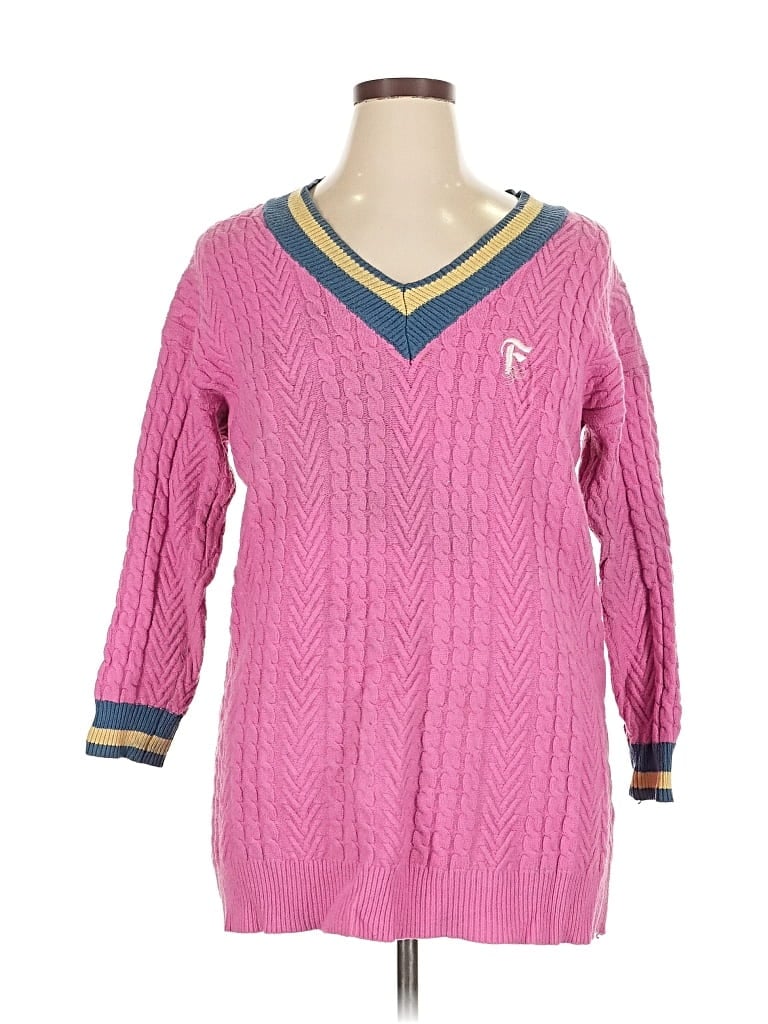 Click to view more detailed imagery on our partner's website Pre-owned Finesse Pullover Sweater In Pink