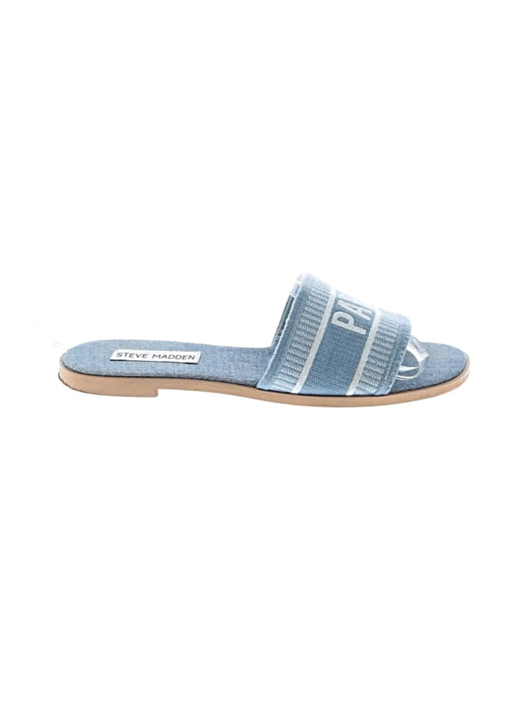 STEVE MADDEN Pre-owned Sandals In Blue