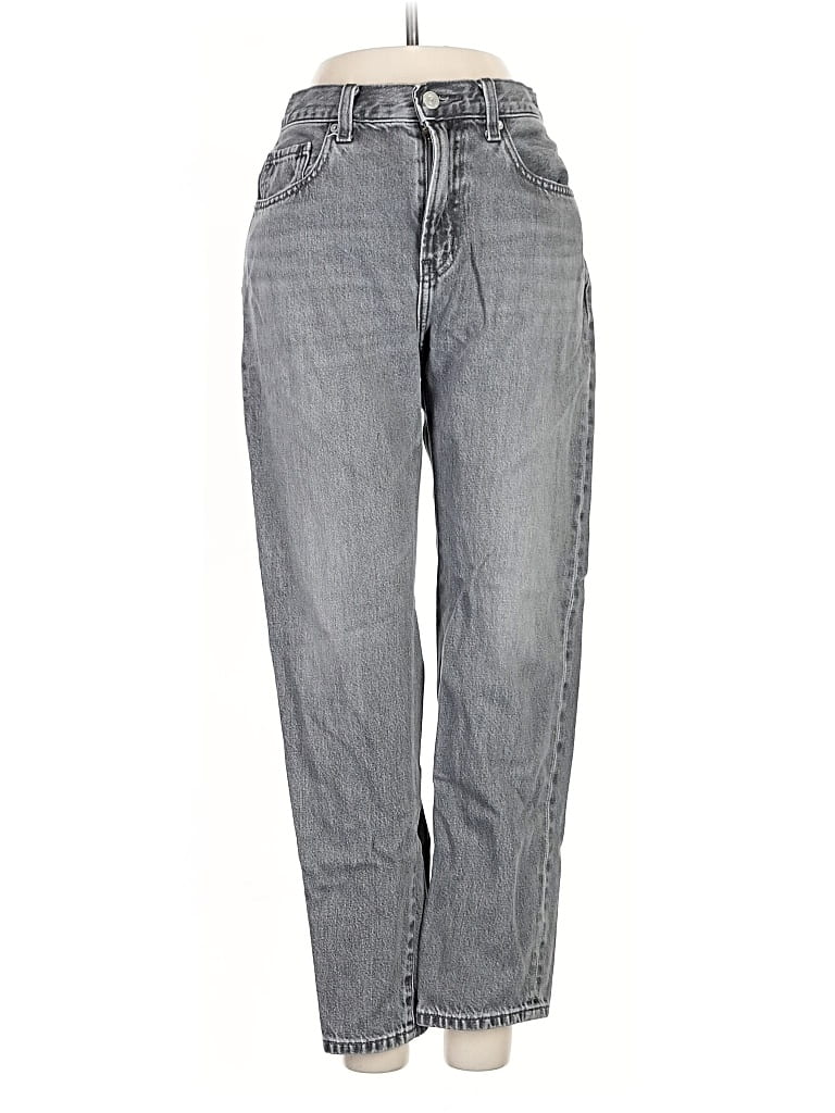 Pre-owned Uniqlo Jeans In Gray