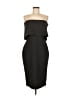 Likely Solid Black Cocktail Dress Size 8 - photo 1