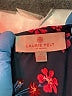 Laurie Felt 100% Polyester Floral Blue Long Sleeve Blouse Size XS - photo 7