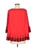 Fever Red 3/4 Sleeve Blouse Size M - photo 2