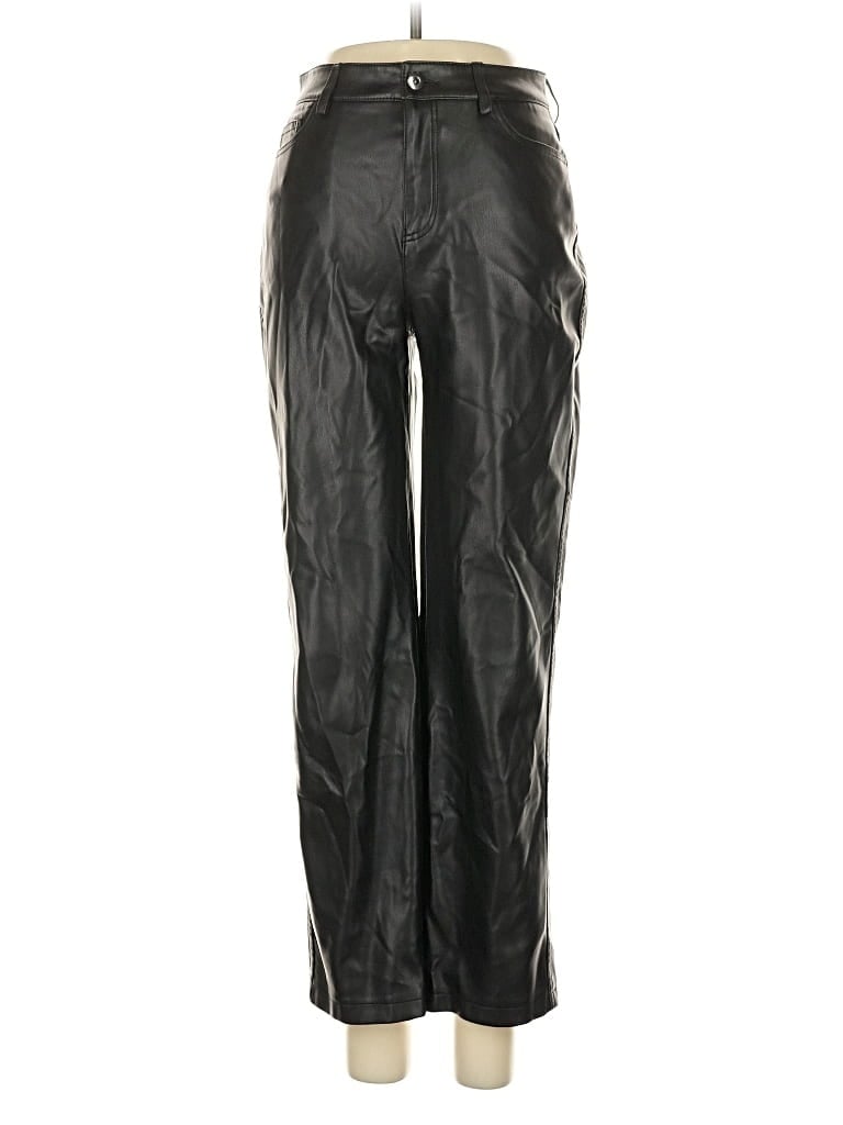 Pre-owned Mng Casual Pants In Black