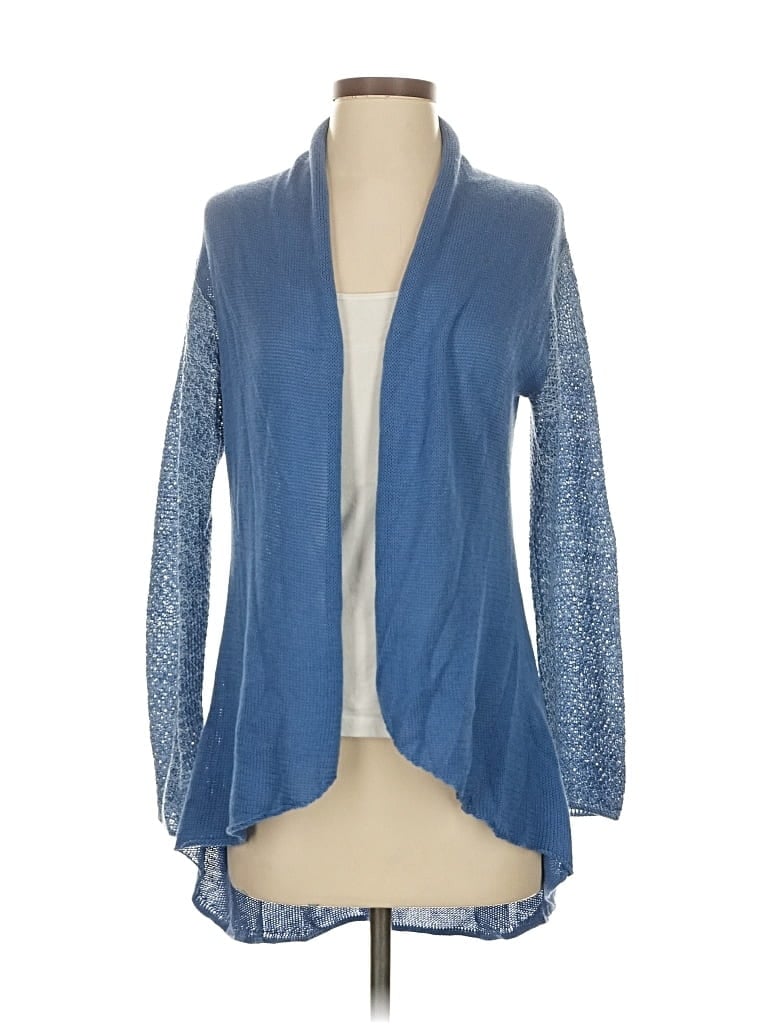 Click to view more detailed imagery on our partner's website Pre-owned Wooden Ships Cardigan Sweater In Blue