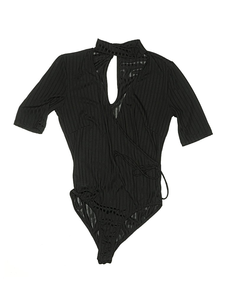 Pre-owned Astr Bodysuit In Black