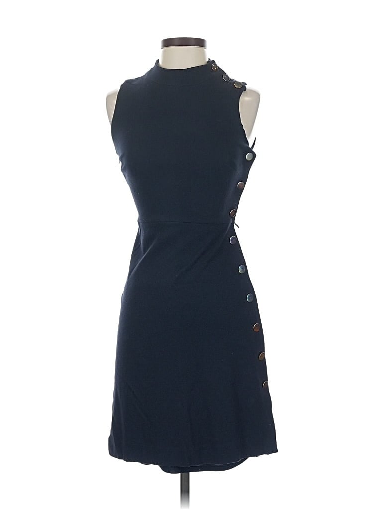 Pre-owned An Original Milly Of New York Casual Dress In Blue