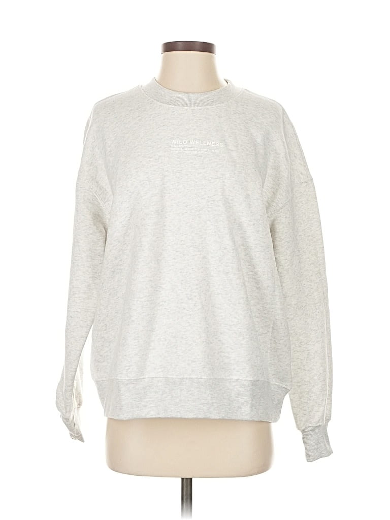 Pre-owned Wilo Sweatshirt In Silver