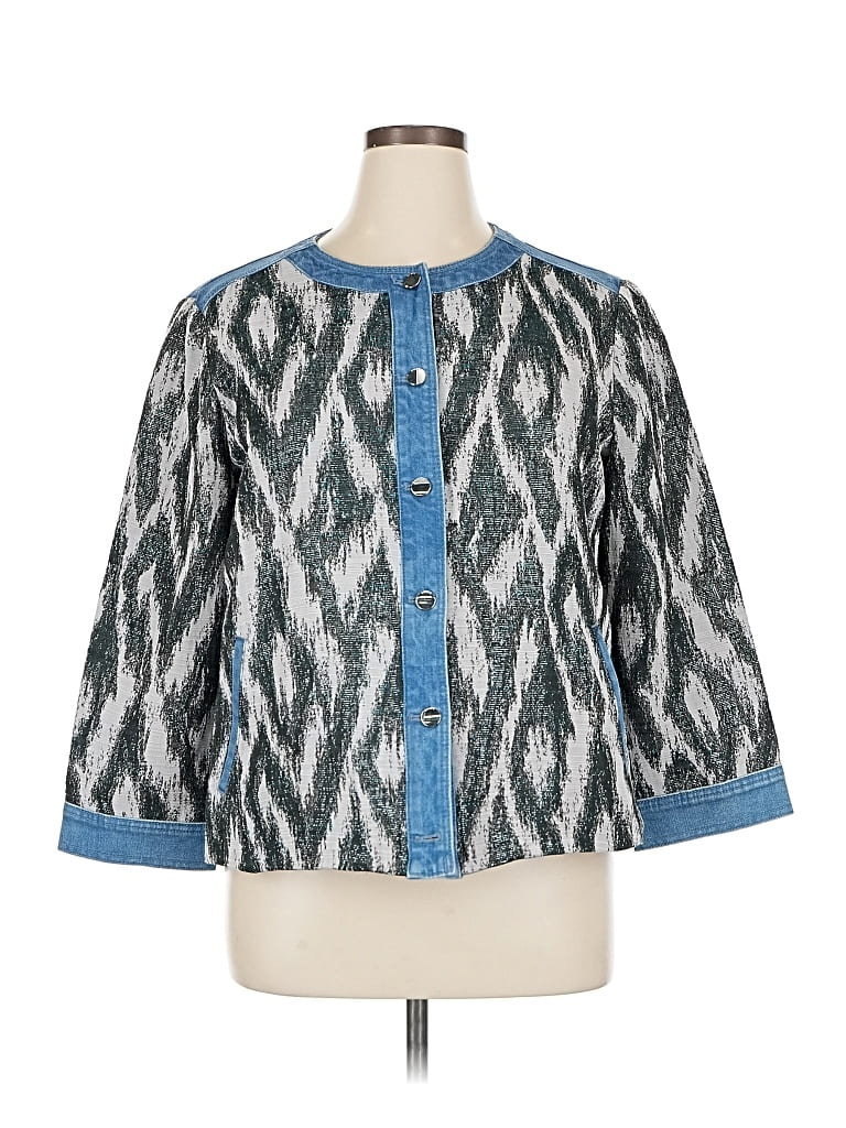 Pre-owned Chico's Jacket In Blue