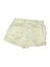 David Lerner 100% Polyester Metallic Silver Shorts Size S - photo 2