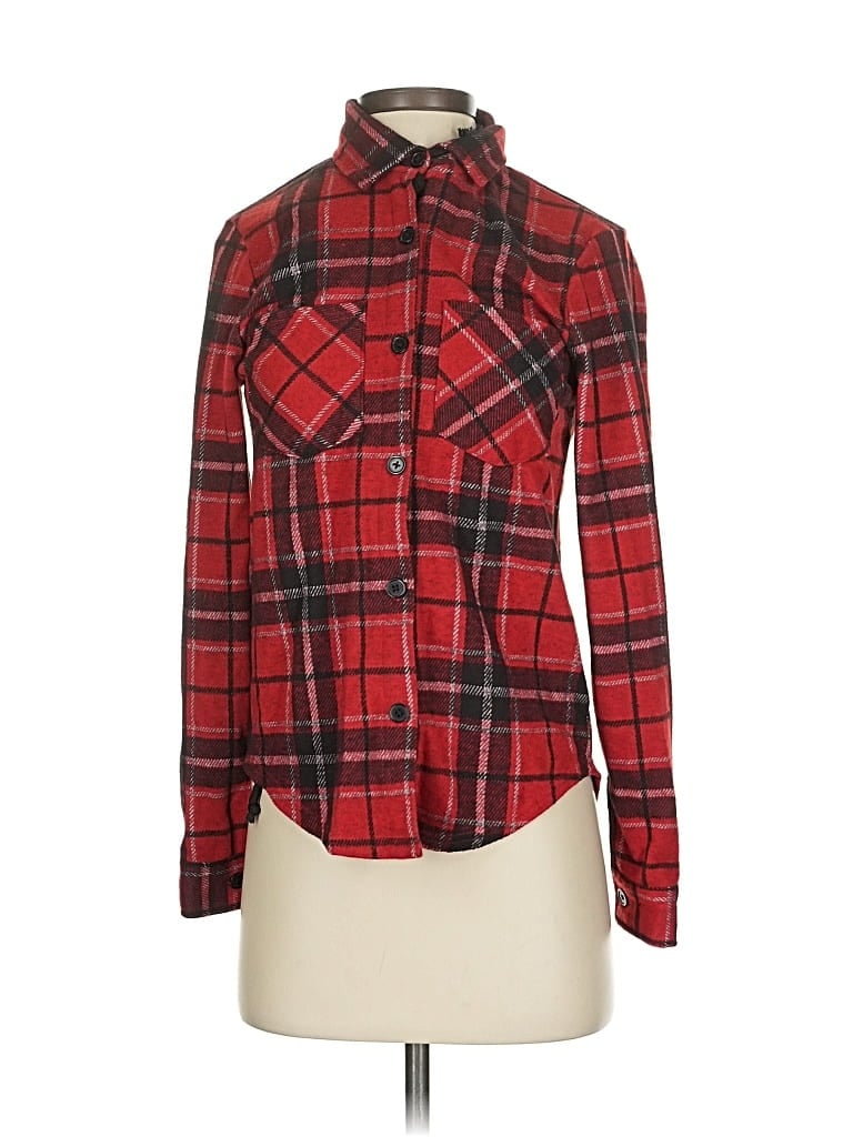 Pre-owned No Boundaries Cardigan Sweater In Red