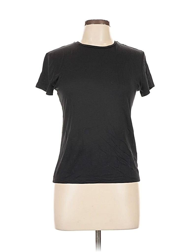 H&M Pre-owned Active T-shirt In Black