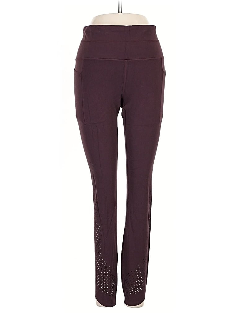 Click to view more detailed imagery on our partner's website Pre-owned Athleta Active Pants In Burgundy