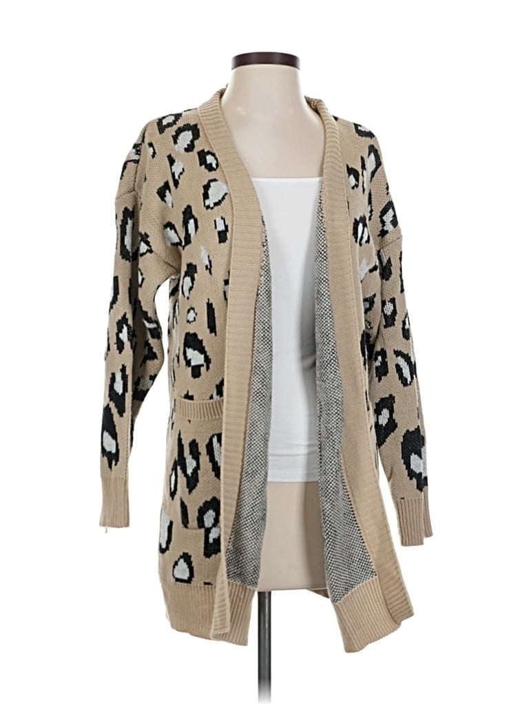 Pre-owned Exlura Cardigan Sweater In Gray