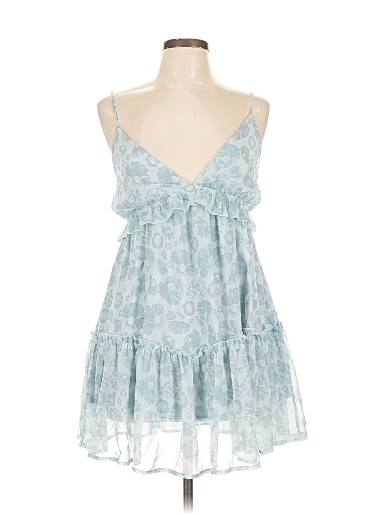 Pre-owned Assorted Brands Casual Dress In Blue