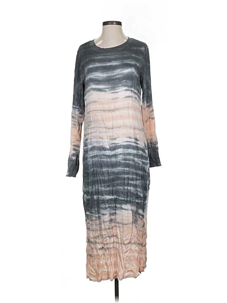 Pre-owned Left Coast By Dolan Casual Dress In Gray