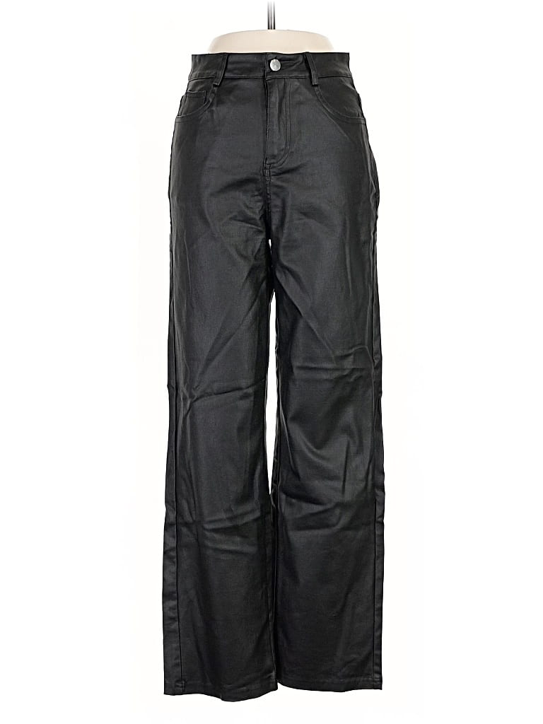 Pre-owned Unbranded Casual Pants In Black
