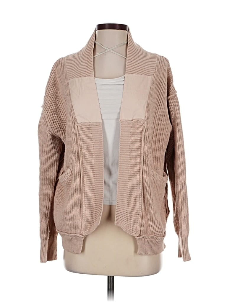 Pre-owned Unbranded Cardigan Sweater In Brown