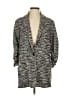 Max Studio Chevron-herringbone Gray Black Blazer Size S - photo 1