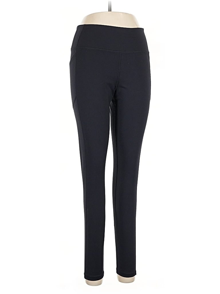 Pre-owned Victoria's Secret Active Pants In Black