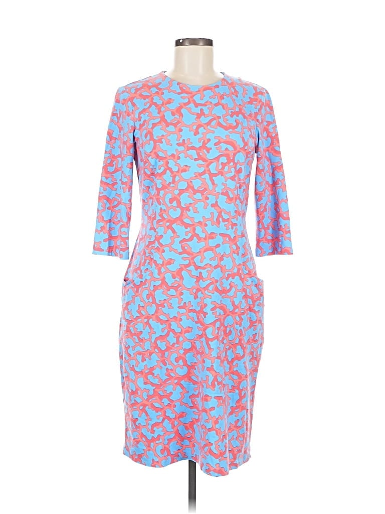 Pre-owned J. Mclaughlin Cocktail Dress In Blue