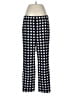 Banana Republic Checkered-gingham Blue Casual Pants Size 6 - photo 1