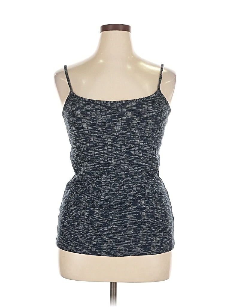 Pre-owned Ann Taylor Loft Outlet Tank Top Blue Tops