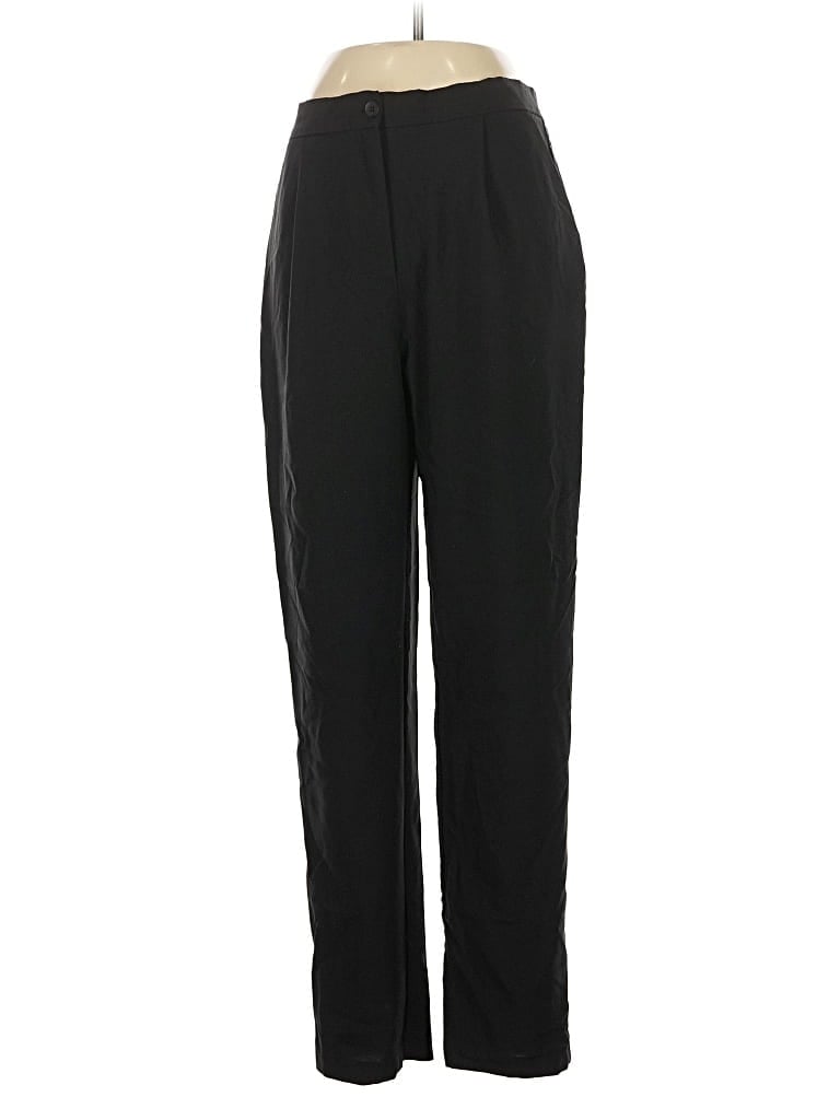 Pre-owned Asos Design Casual Pants In Black