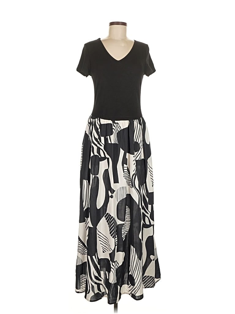 Pre-owned Assorted Brands Casual Dress In Black