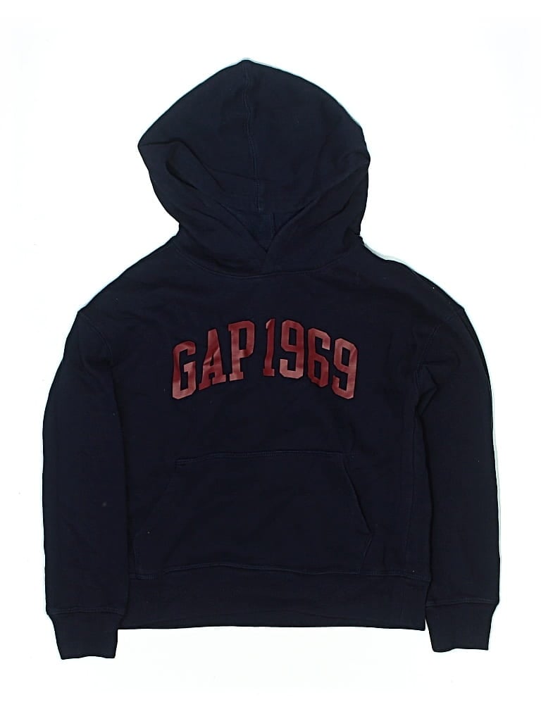 Pre-owned Gap Kids' Pullover Hoodie In Blue