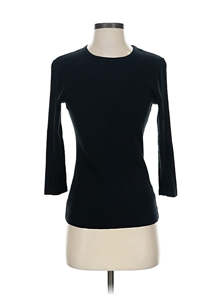 Pre-owned Lilla P 3/4 Sleeve T-shirt In Black