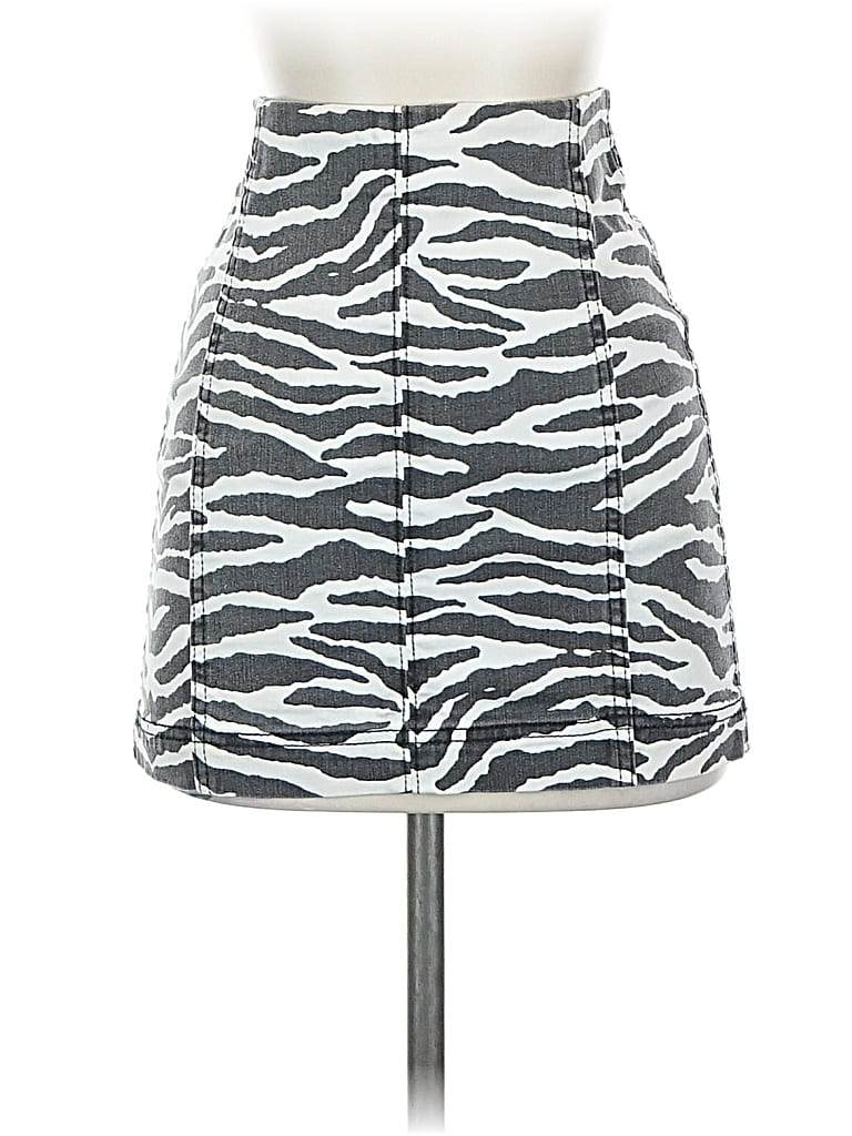 Pre-owned Wild Fable Casual Skirt In Gray