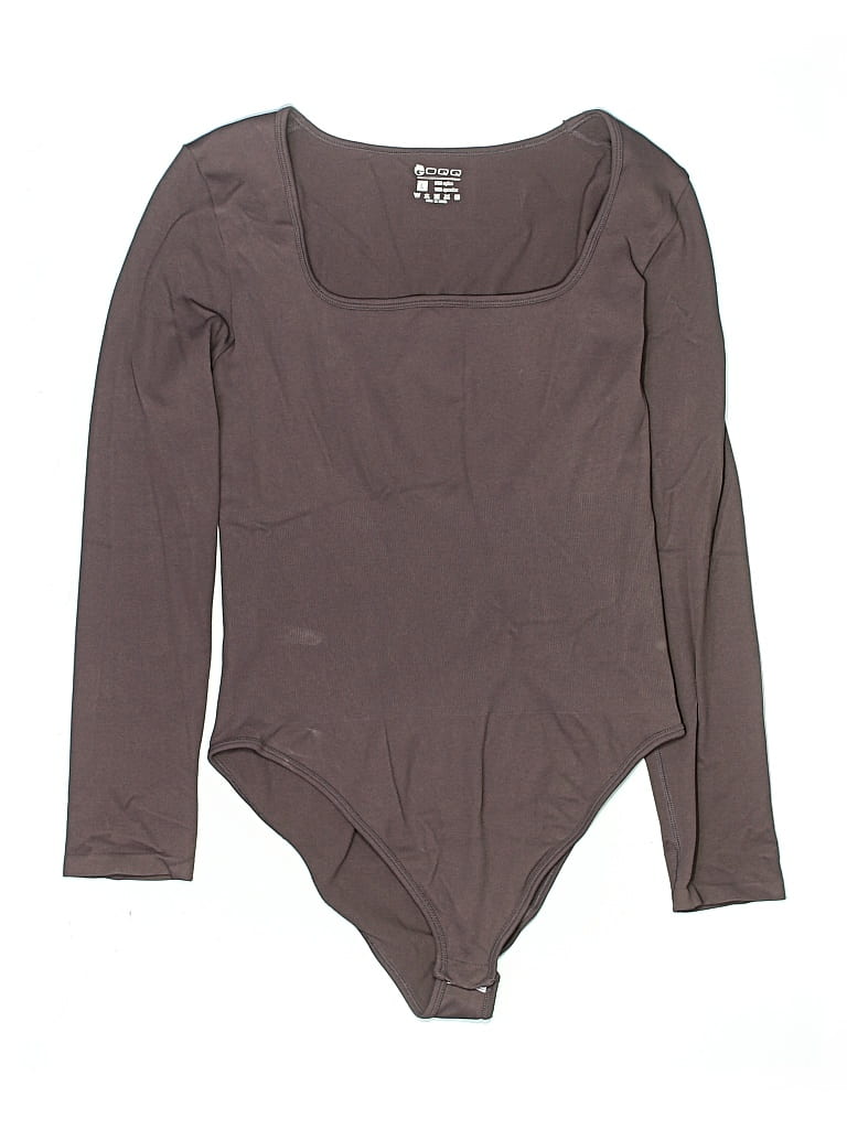 Pre-owned Oqq Bodysuit In Gray