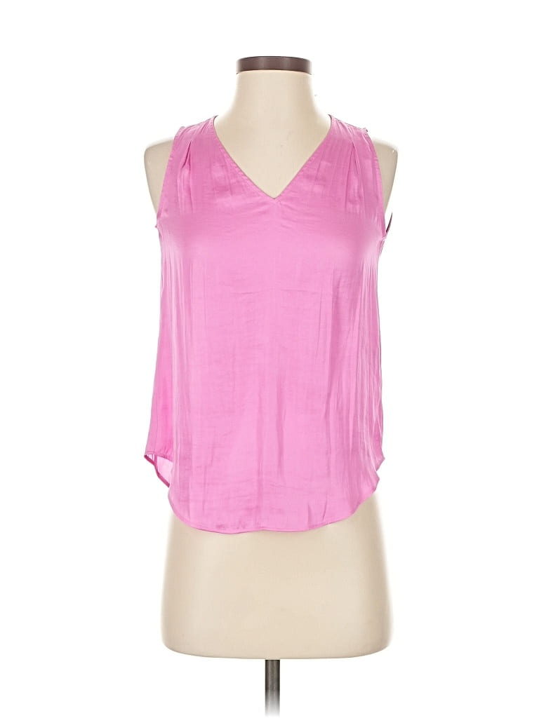 BANANA REPUBLIC Pre-owned Sleeveless Blouse In Pink