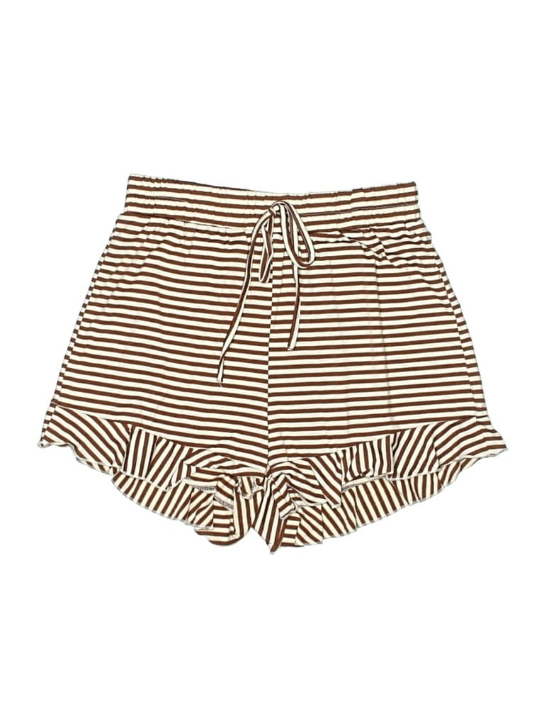 Pre-owned Unbranded Shorts In Brown