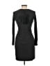 Les Copains Chevron-herringbone Black Cocktail Dress Size 11 - photo 2