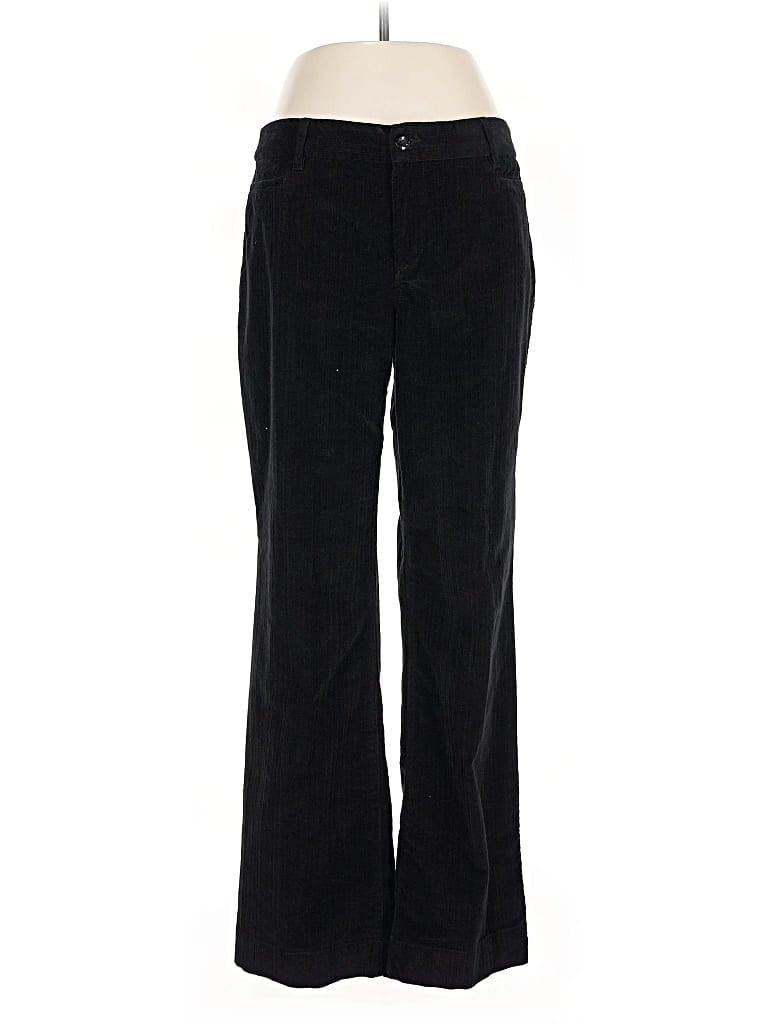 Pre-owned Dressbarn Cord Pant In Black
