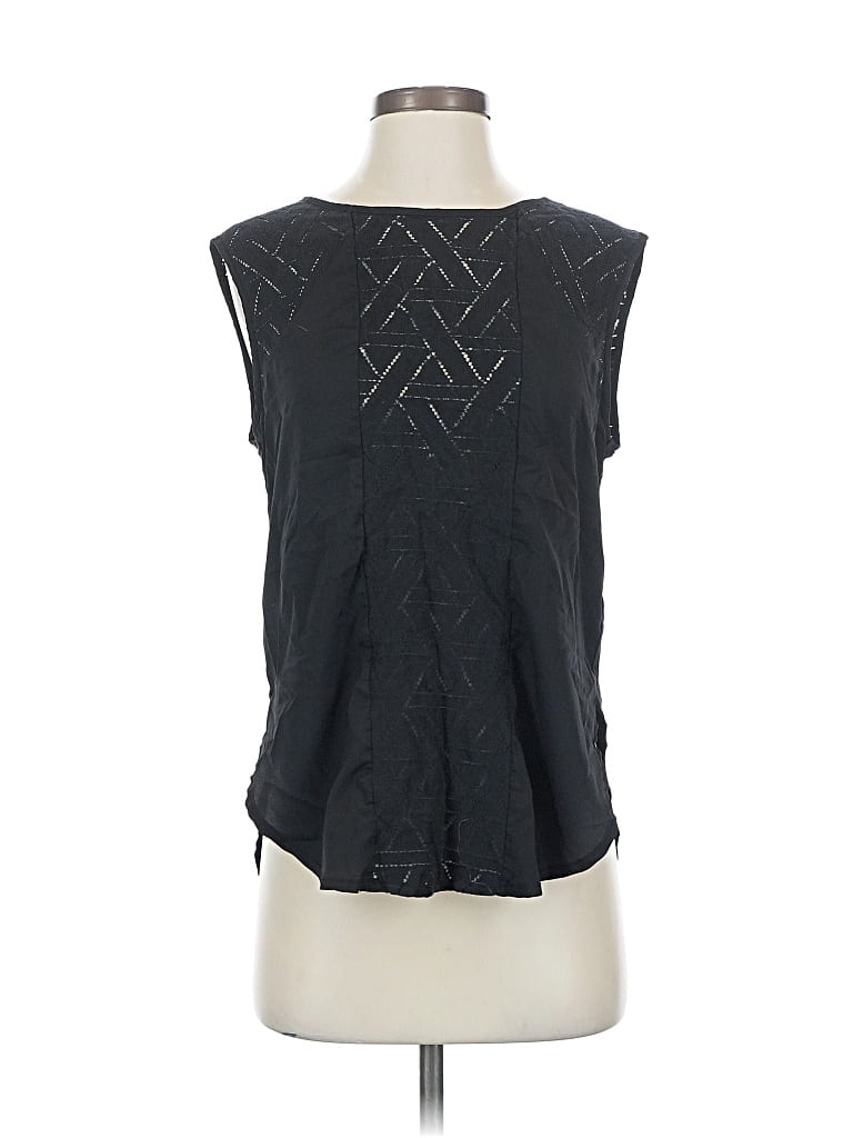 BANANA REPUBLIC Pre-owned Sleeveless Blouse In Black